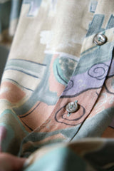 Vintage Full Print Rayon Shirt 復古嫘縈印花襯衫