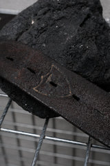 HTC Hollywood Trading Company CAPRICORN Studded Belt 美國古董皮件品牌 摩羯座字體鉚釘皮帶