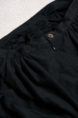 ベルンハルト・ウィルヘルム 07A/W レディーススカート ドイツデザイナーブランド ドローストリング変形膝丈スカート 日本製