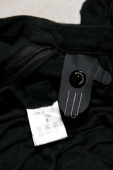 ベルンハルト・ウィルヘルム 07A/W レディーススカート ドイツデザイナーブランド ドローストリング変形膝丈スカート 日本製