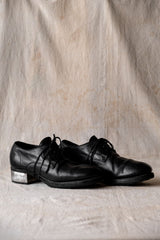 Guidi 792zi 高級デザイナーシューズ アイアンヒール ダービーシューズ