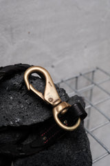The Cut Rate Baltimore Braided Leather Wallet Chain 美國手工皮件品牌 編織皮革黃銅錢包鏈