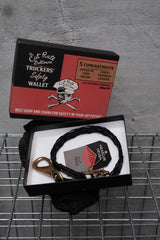 The Cut Rate Baltimore Braided Leather Wallet Chain 美國手工皮件品牌 編織皮革黃銅錢包鏈