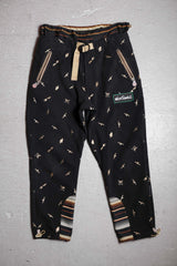Frapbois x Wildthings Fleece Patch Pants Japanese brand fleece patchwork 9-point pants