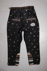 Frapbois x Wildthings Fleece Patch Pants Japanese brand fleece patchwork 9-point pants
