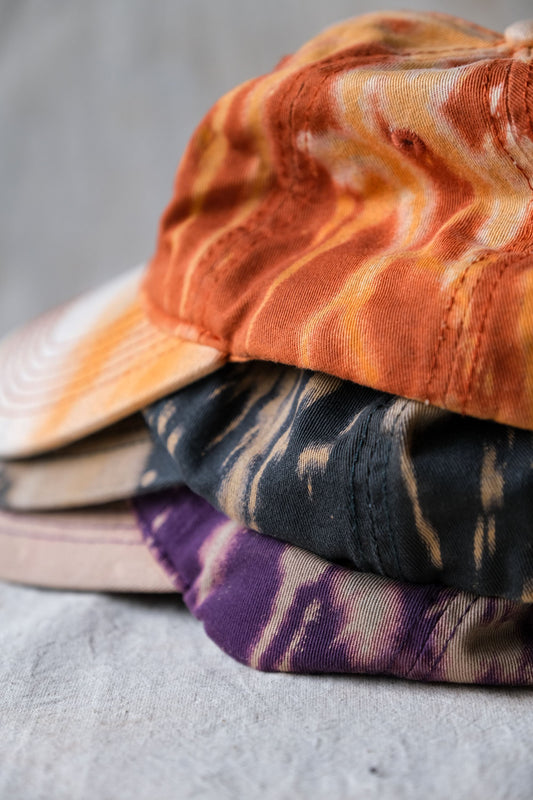 リメイクタイダイベースボールキャップ レンダリングベースボールキャップ(3色展開)