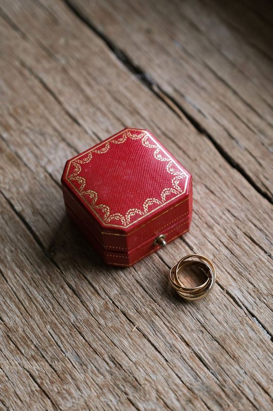 Cartier Trinity Ring 卡地亞 18K玫瑰金/黃金/白金 三環戒指