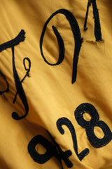 1970年代の「キング・ルイ」刺繍ボウリングシャツ。70年代のヴィンテージ刺繍ボウリングシャツ。アメリカ製。