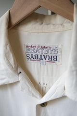 BRATBYS’ Vintage Rayon Print Shirt 歐洲古著 印第安原住民印花人造絲襯衫