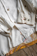 BRATBYS’ Vintage Rayon Print Shirt 歐洲古著 印第安原住民印花人造絲襯衫