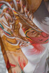 BRATBYS’ Vintage Rayon Print Shirt 歐洲古著 印第安原住民印花人造絲襯衫