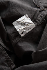 ゴールドブラッシュストライプブロードレギュラーカラービッグシャツ 日本の東洋ブランドのブラッシュストライプシャツ