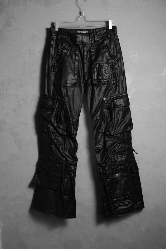 Kody Phillips Rip Van Kody Waxed Cargo Pants美國設計師品牌 蠟塗層抗撕裂棉多口袋工裝褲