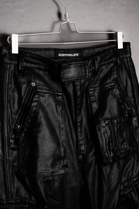 Kody Phillips Rip Van Kody Waxed Cargo Pants美國設計師品牌 蠟塗層抗撕裂棉多口袋工裝褲