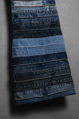 Remake Vintage Multi Patchwork Denim Jeans 古著重製系列 多重拼接闊腿牛仔褲