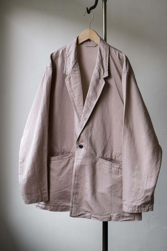 CONFECT nest robe Silky Twill Easy Jacket 日本設計師品牌 絲麻棉混紡休閒西裝夾克 日本製