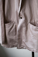 CONFECT ネストローブ シルキーツイルイージージャケット 日本のデザイナーブランド シルク、リネン、コットン混紡 日本製カジュアルスーツジャケット
