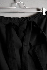 GROUND Y ヨウジヤマモト 19A/W ギャバジン サスペンダー クロップドパンツ