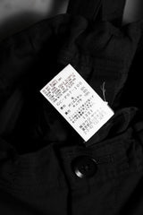 GROUND Y ヨウジヤマモト 19A/W ギャバジン サスペンダー クロップドパンツ