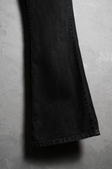 カルバン・クライン ジーンズ ヴィンテージ ブラック デニム ブーツカット ジーンズ