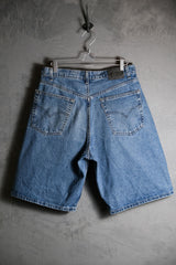 Levi's Silver Tab 1990's Denim Baggy Shorts early silver label denim shorts