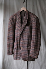 ”Virgiling” Harris Tweed Houndstooth Wool Blazer Made in Italy 義大利製 羊毛粗花呢西裝外套