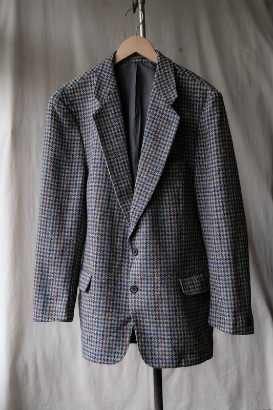 ”Walbusch” Harris Tweed Houndstooth Wool Blazer 千鳥格羊毛粗花呢西裝外套