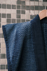 Vintage Japanese Indigo Dyed Noragi Sashiko jacket 古布藍染刺子背心