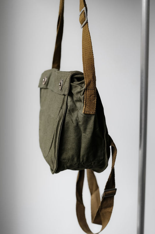 1980's Soviet Army PBF Gas Mask Shoulder Bag Soviet military issued gas mask bag side backpack