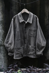 Vintage 60s Distressed Moleskin Work Jacket & 50s French Work Pants