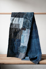 Japanese Multi-Panel Sashiko Vintage Boro Fabric 多重拼接刺子繡古布