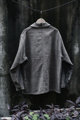 Vintage 60s Distressed Moleskin Work Jacket & 50s French Work Pants