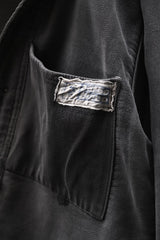 Vintage 60s Distressed Moleskin Work Jacket & 50s French Work Pants