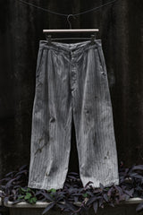 Vintage 60s Distressed Moleskin Work Jacket & 50s French Work Pants