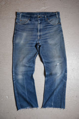 Levi’s 00’s Vintage 517 Bootcut Denim Jeans 古著 丹寧靴型褲 褲腳不收邊 後口袋拆除