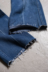 Levi’s 00’s Vintage 517 Bootcut Denim Jeans 古著 丹寧靴型褲 褲腳不收邊 後口袋拆除