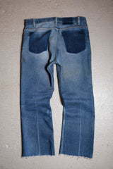 Levi’s 00’s Vintage 517 Bootcut Denim Jeans 古著 丹寧靴型褲 褲腳不收邊 後口袋拆除