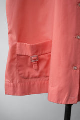 1960年代「キング・ルイ」ダクロン/コットン ボウリングシャツ(チェーンステッチ&プリント)60年代ヴィンテージ ボウリングシャツ チェーン刺繍/プリント