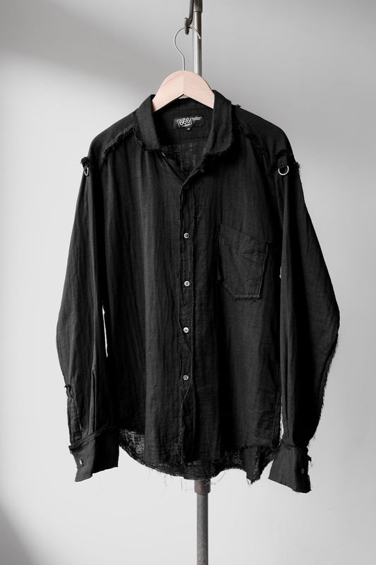 666 Muslin Shirt Made in Japan 日本龐克品牌 棉質毛邊襯衫
