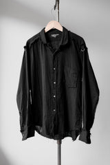 666 Muslin Shirt Made in Japan 日本龐克品牌 棉質毛邊襯衫