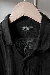 666 Muslin Shirt Made in Japan 日本龐克品牌 棉質毛邊襯衫