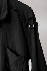 666 Muslin Shirt Made in Japan 日本龐克品牌 棉質毛邊襯衫