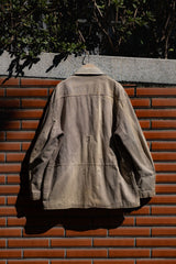 1940s~50s Vintage Euro work Jacket Coats&Clark Zipper