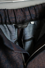 IRENSENSE 24S/SS ジッパーパンツ 台湾デザイナーブランド 立体仕立て ジッパーポケットパンツ