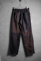 IRENSENSE 24S/SS ジッパーパンツ 台湾デザイナーブランド 立体仕立て ジッパーポケットパンツ