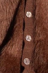 60s Jantzen Mohair Cardigan Crazy Hair