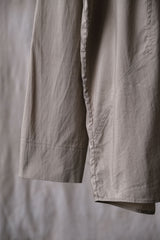 CIVIDINI Stitch Panel Shirt Italian brand different material stitching shirt made in Italy