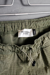 PAS NORMAL STUDIOS オフレース リップストップ ショーツ デンマークのサイクリングウェアブランド 耐裂性生地のショーツ