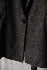 Reformation Twist Blazer Jacket American eco-friendly fashion designer brand recycled wool remade blazer Made in the United States