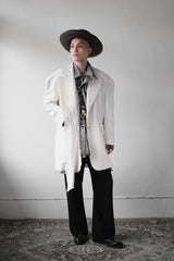 CHIAHUNG SU オーバーサイズ ジャカード ブレザー ジャケット 台湾の職人デザイナーブランド オーバーサイズ ジャカード スーツ ジャケット